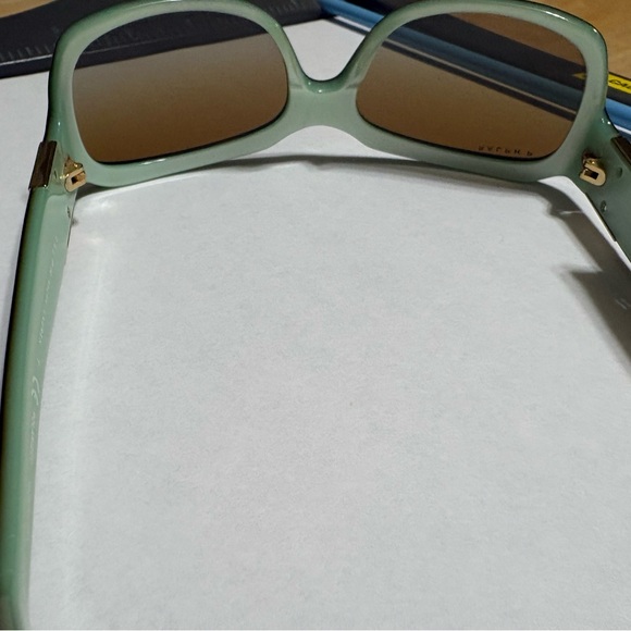 Ralph Lauren Brown and Green Sunglasses with Vintage-Inspired Design - Picture 5 of 16